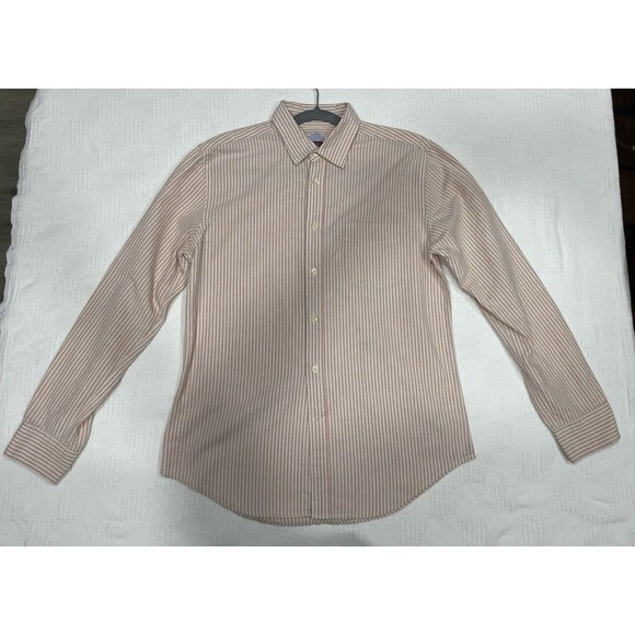 Merona long sleeve tailored fit coupe Size M Pre-Owned Seasonal vibes pink - Picture 1 of 6